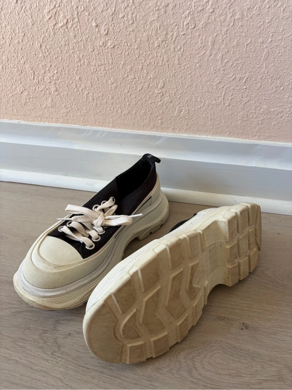 Alexander McQueen chunky platform